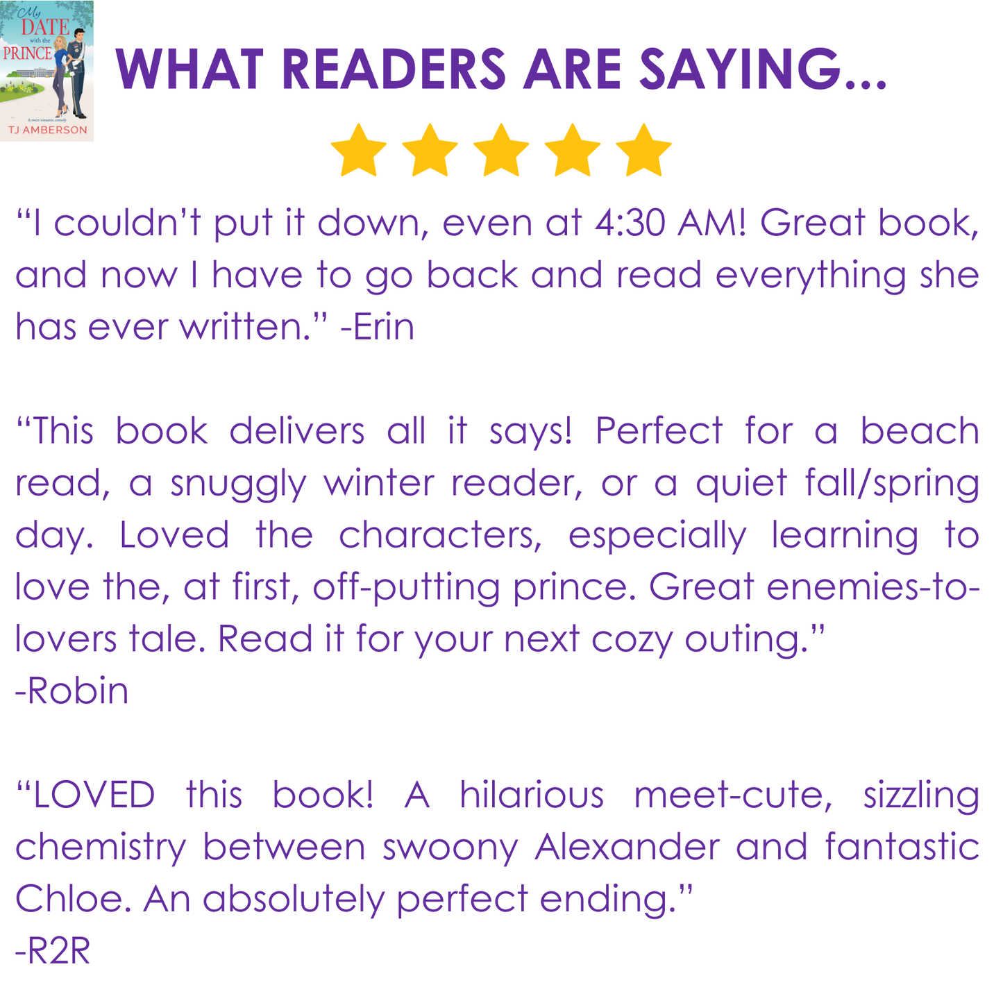 MY DATE WITH THE PRINCE by TJ Amberson - eBook