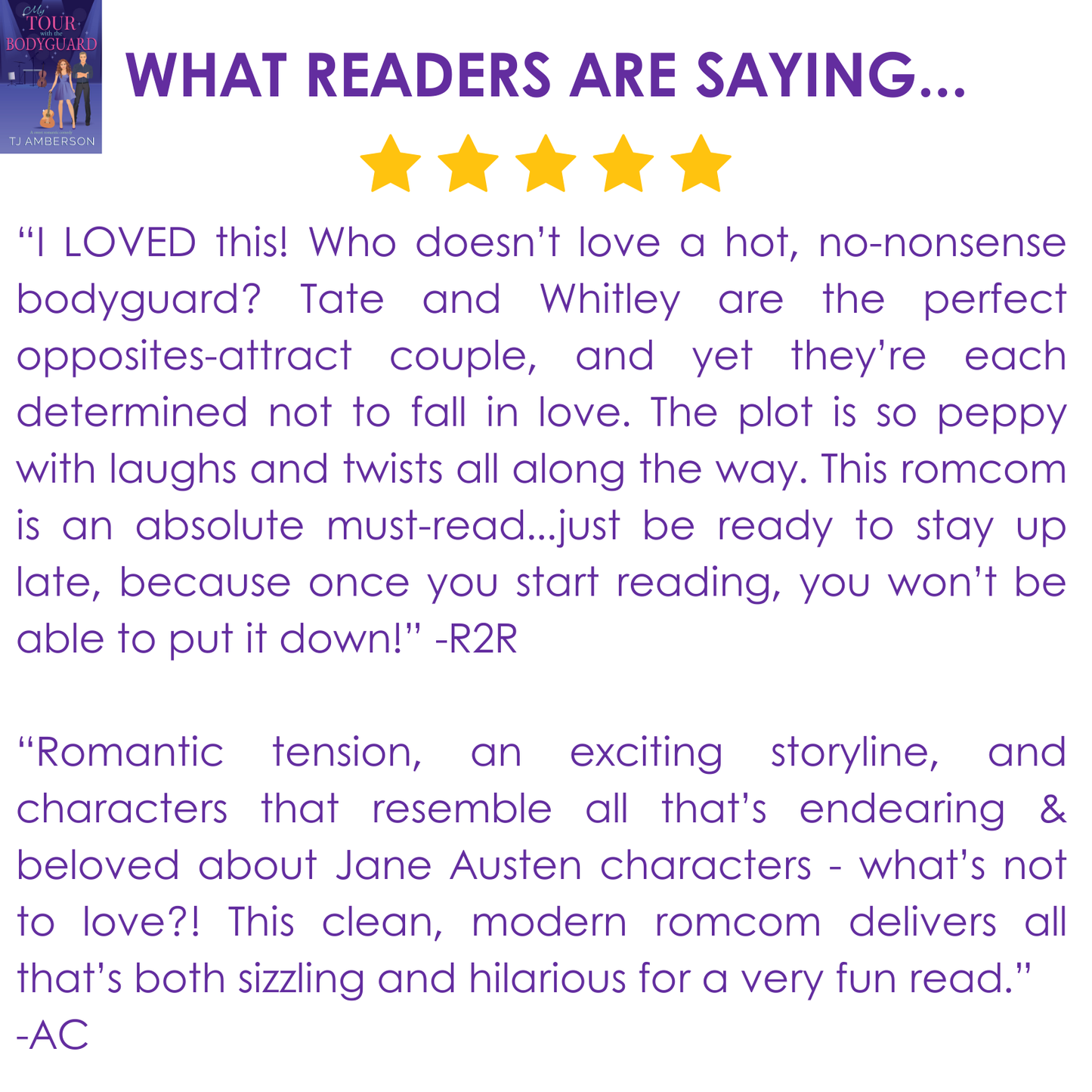 MY TOUR WITH THE BODYGUARD by TJ Amberson - eBook