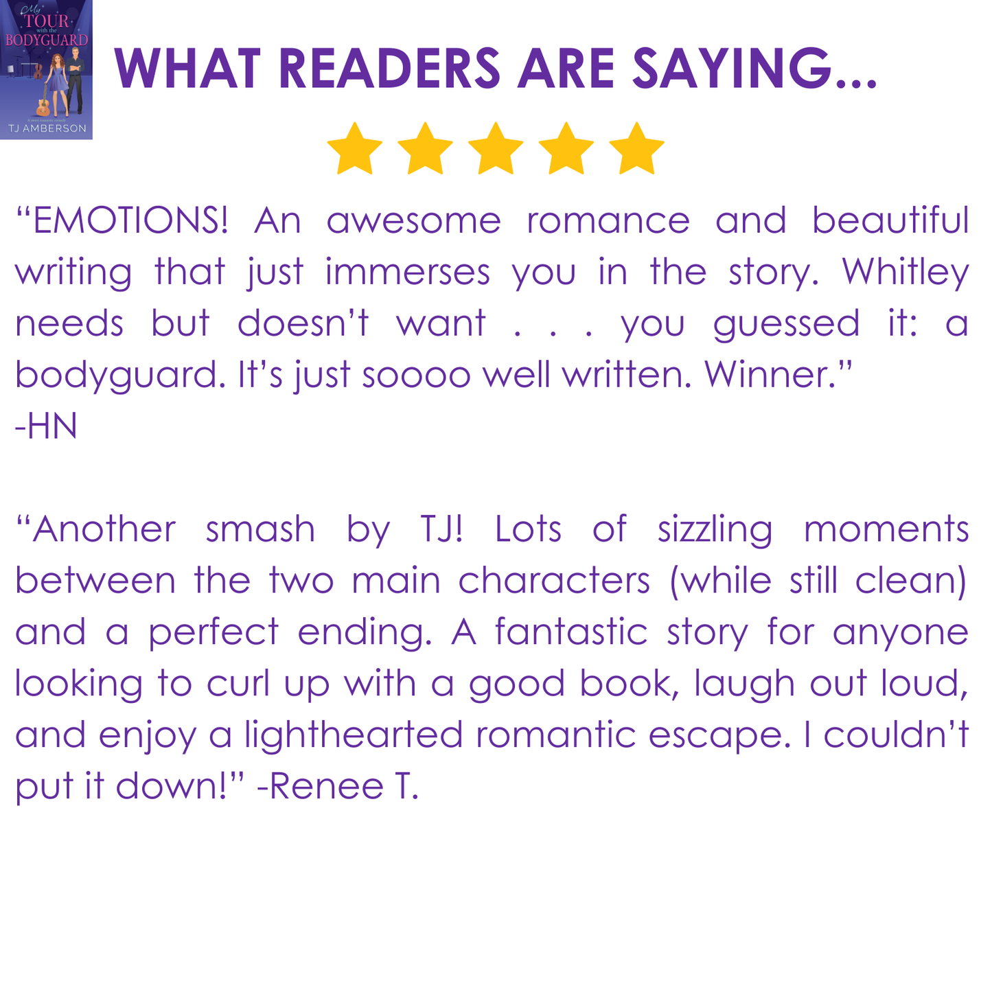 MY TOUR WITH THE BODYGUARD by TJ Amberson - eBook