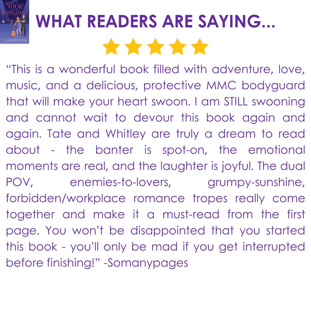 MY TOUR WITH THE BODYGUARD by TJ Amberson - eBook