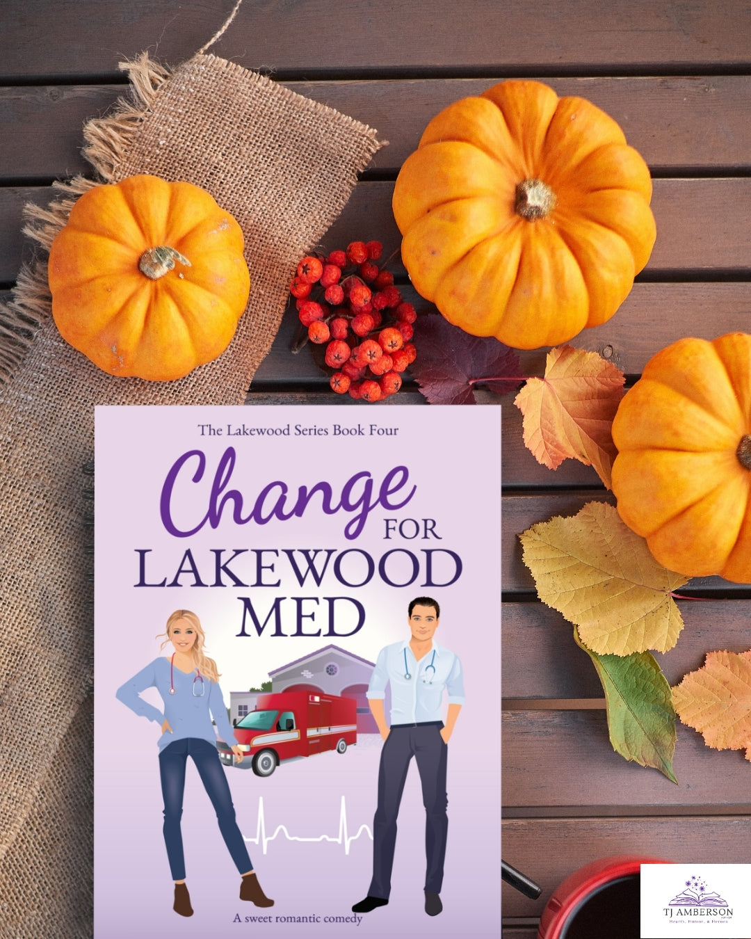 CHANGE FOR LAKEWOOD MED (The Lakewood Series Book Four) by TJ Amberson - paperback
