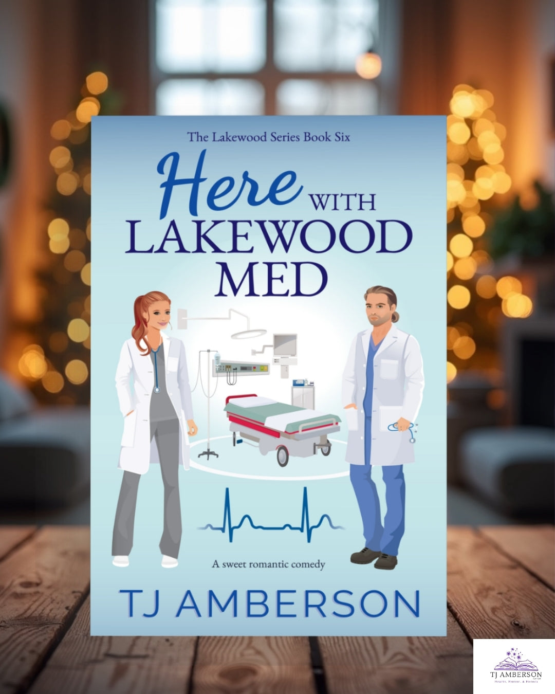 HERE WITH LAKEWOOD MED (The Lakewood Series Book Six) by TJ Amberson - paperback