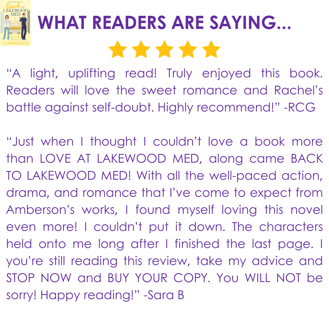 BACK TO LAKEWOOD MED (The Lakewood Series Book Two) by TJ Amberson - eBook