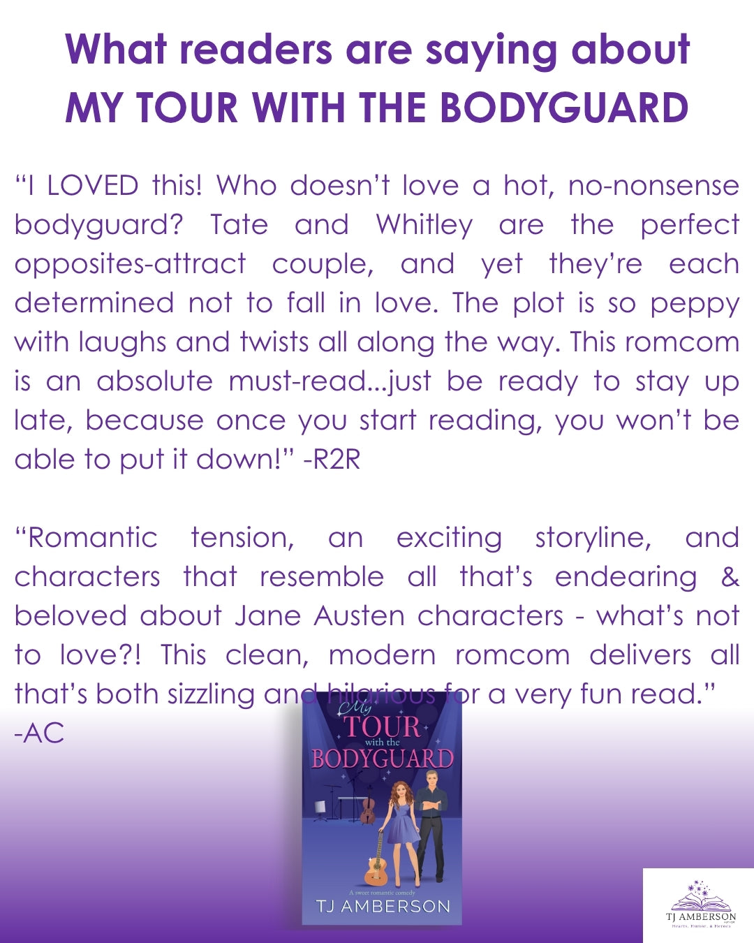 MY TOUR WITH THE BODYGUARD by TJ Amberson - eBook