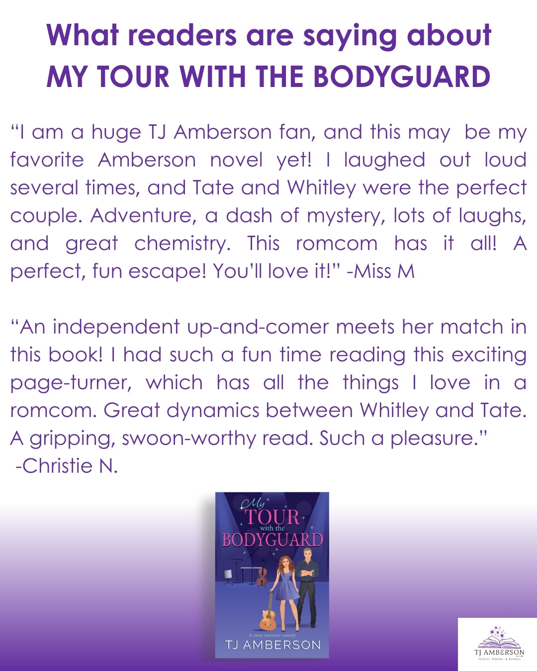 MY TOUR WITH THE BODYGUARD by TJ Amberson - eBook