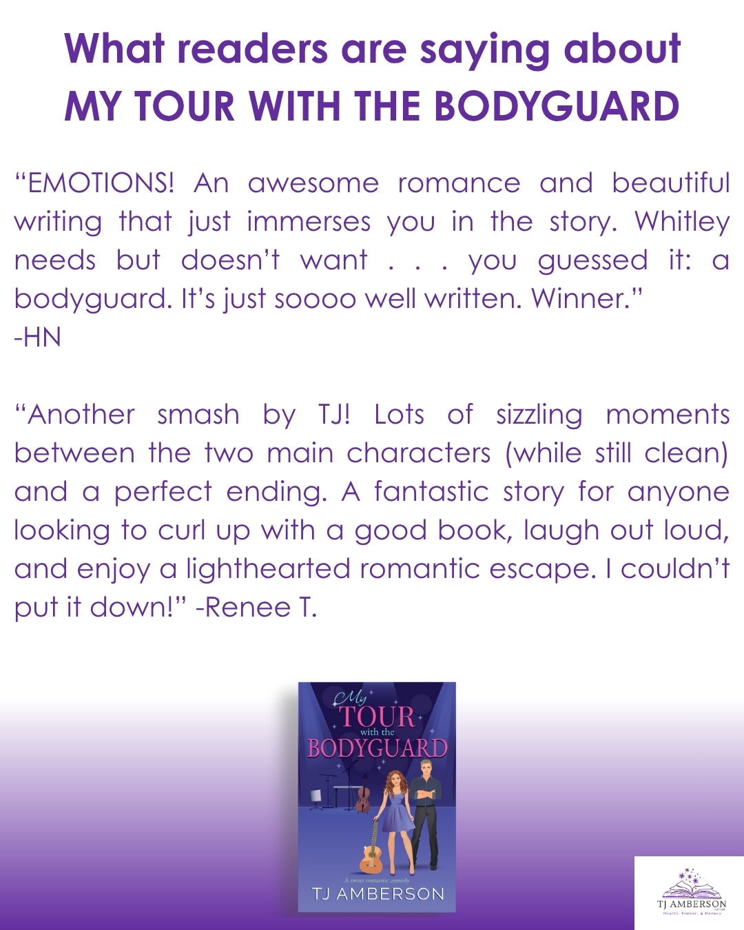 MY TOUR WITH THE BODYGUARD by TJ Amberson - eBook