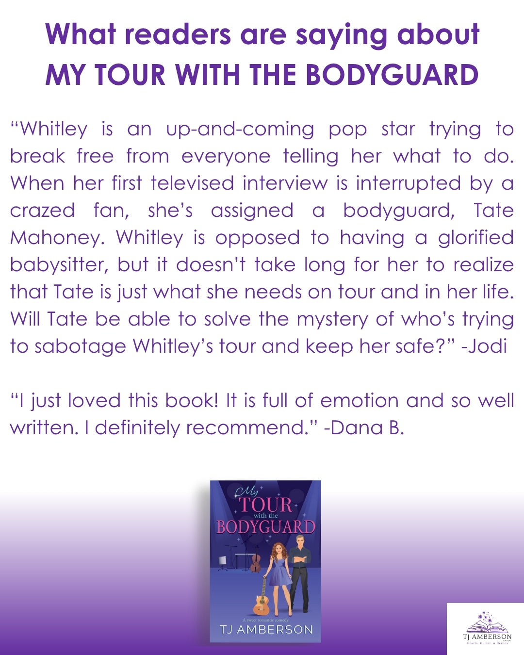 MY TOUR WITH THE BODYGUARD by TJ Amberson - eBook