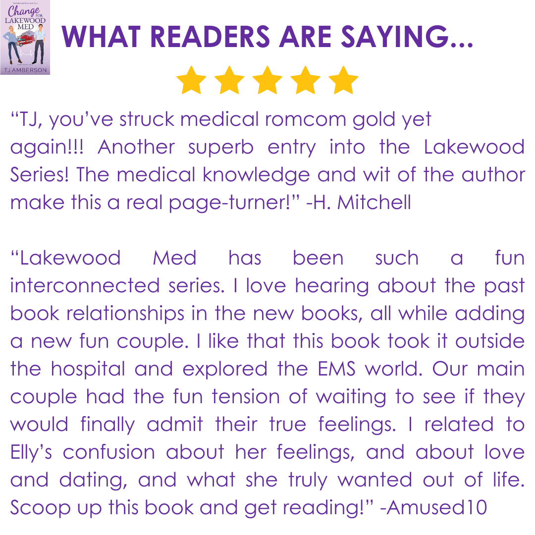 CHANGE FOR LAKEWOOD MED (The Lakewood Series Book Four) by TJ Amberson - eBook