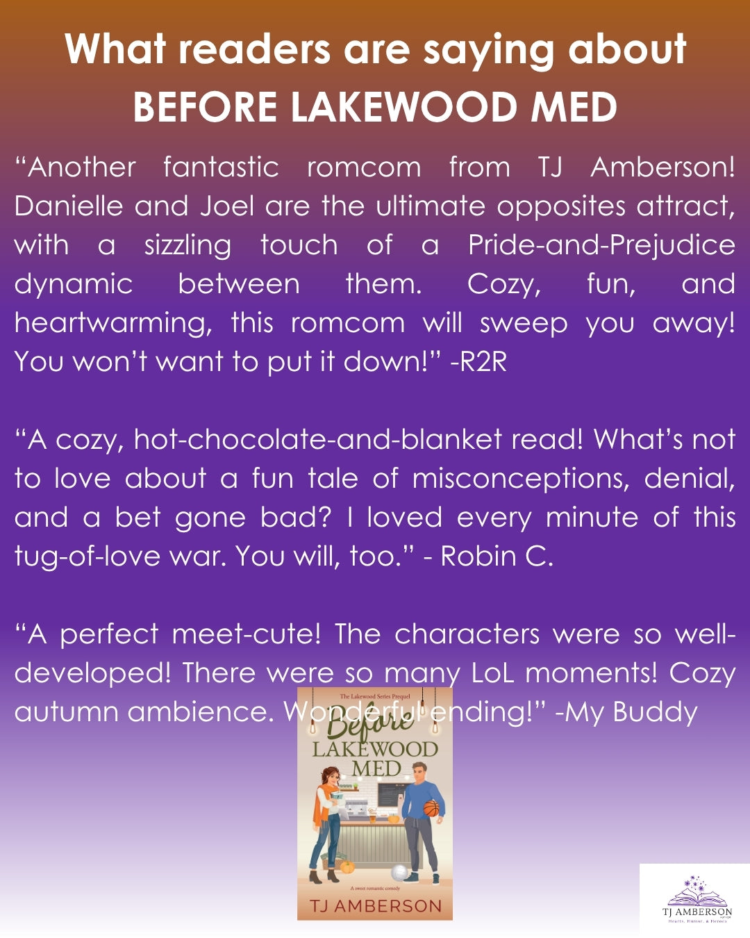 BEFORE LAKEWOOD MED (The Lakewood Series Prequel) by TJ Amberson - eBook