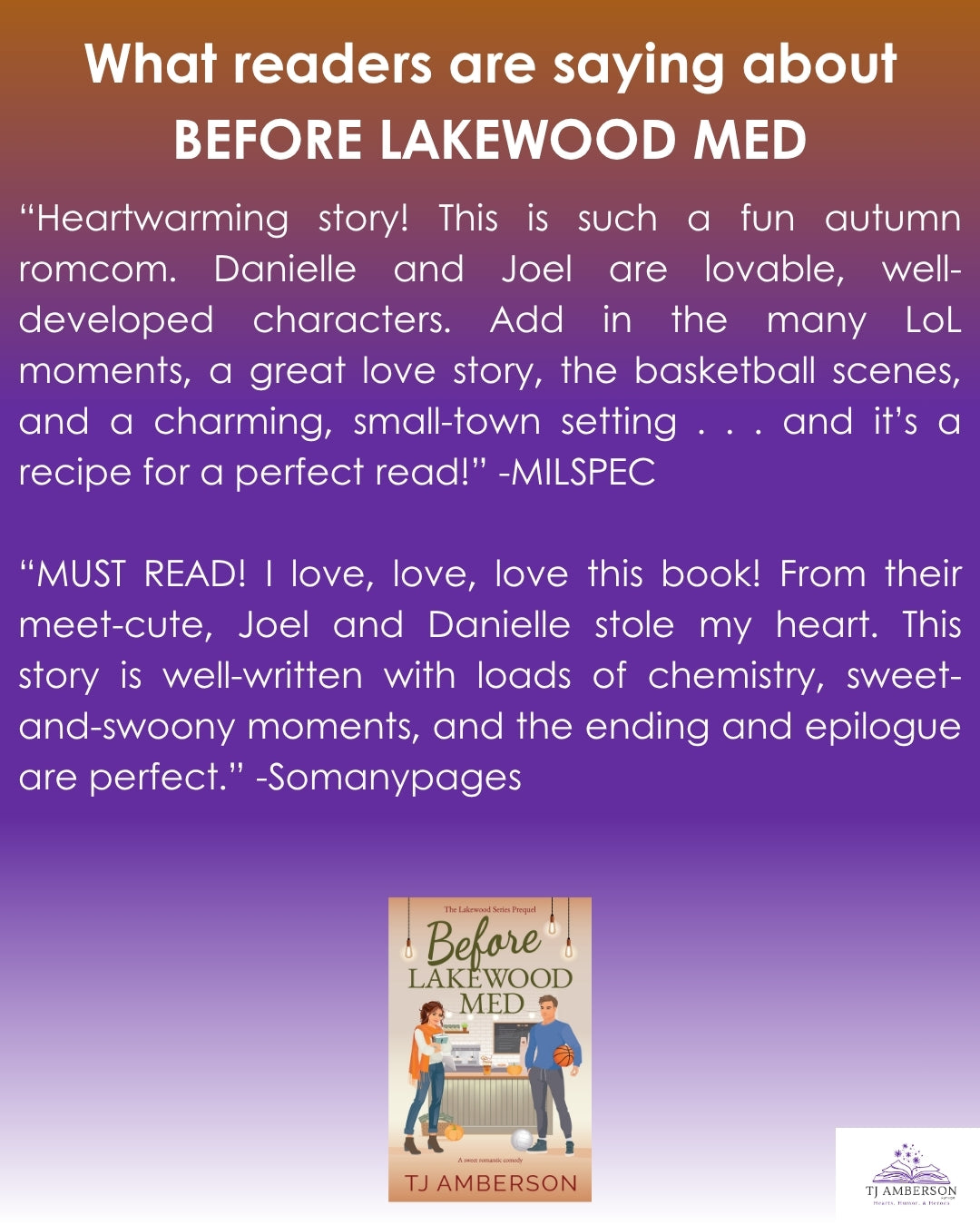 BEFORE LAKEWOOD MED (The Lakewood Series Prequel) by TJ Amberson - eBook
