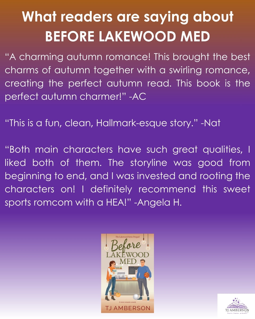 BEFORE LAKEWOOD MED (The Lakewood Series Prequel) by TJ Amberson - eBook
