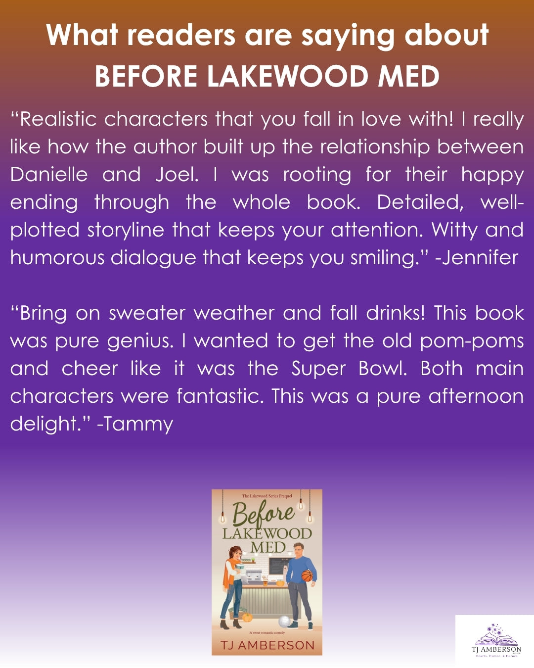 BEFORE LAKEWOOD MED (The Lakewood Series Prequel) by TJ Amberson - eBook