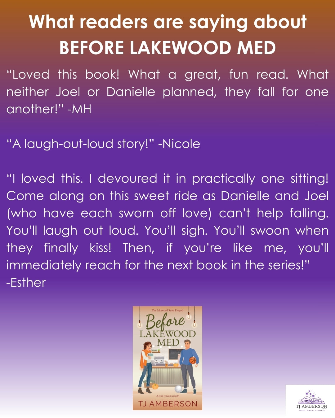 BEFORE LAKEWOOD MED (The Lakewood Series Prequel) by TJ Amberson - eBook