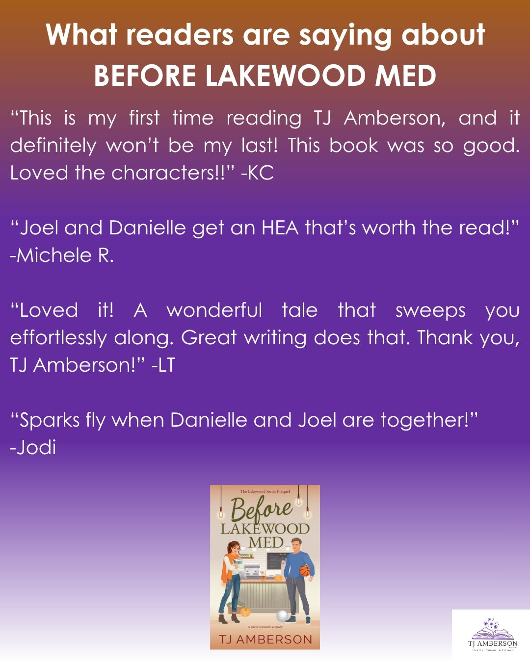 BEFORE LAKEWOOD MED (The Lakewood Series Prequel) by TJ Amberson - eBook