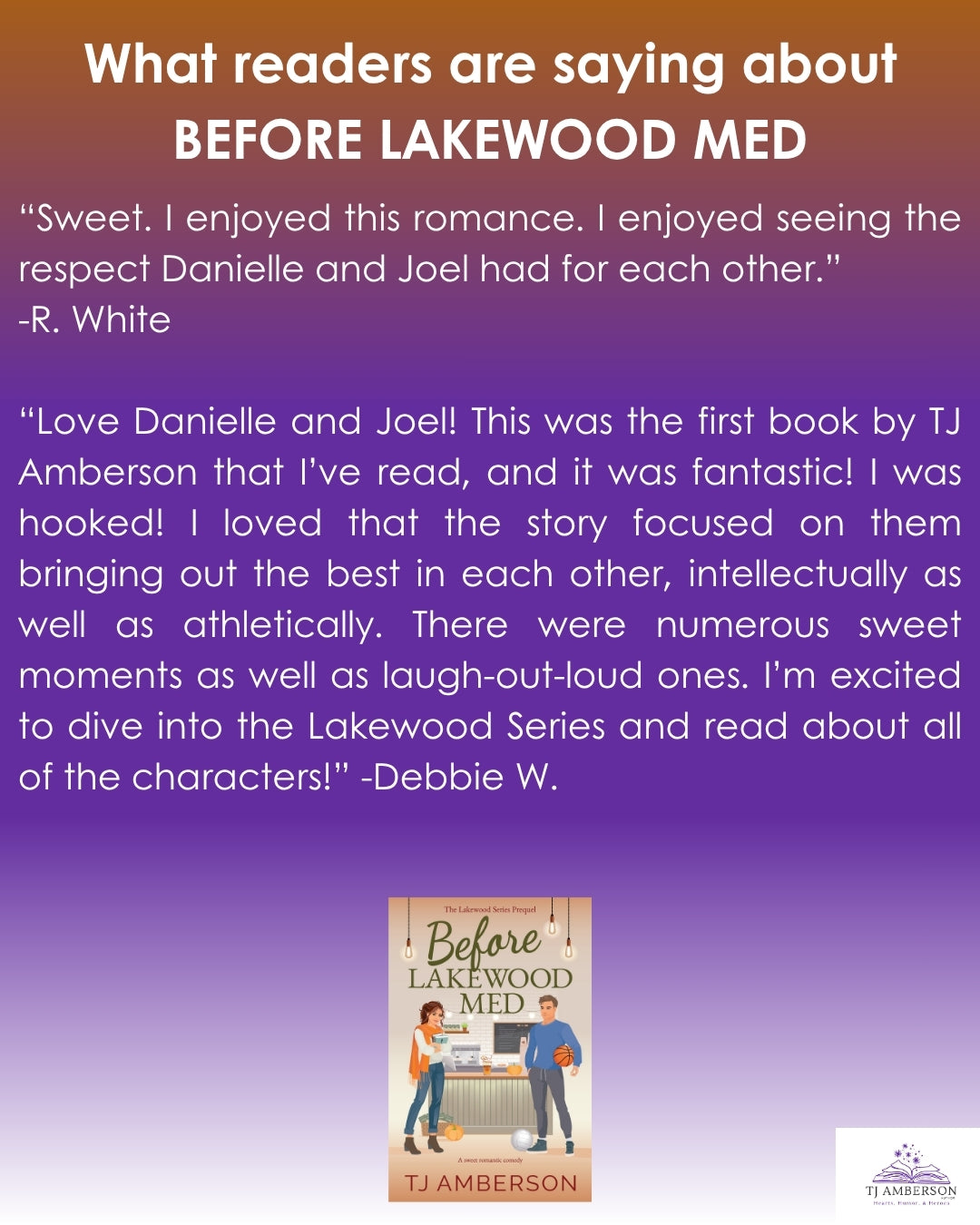BEFORE LAKEWOOD MED (The Lakewood Series Prequel) by TJ Amberson - eBook