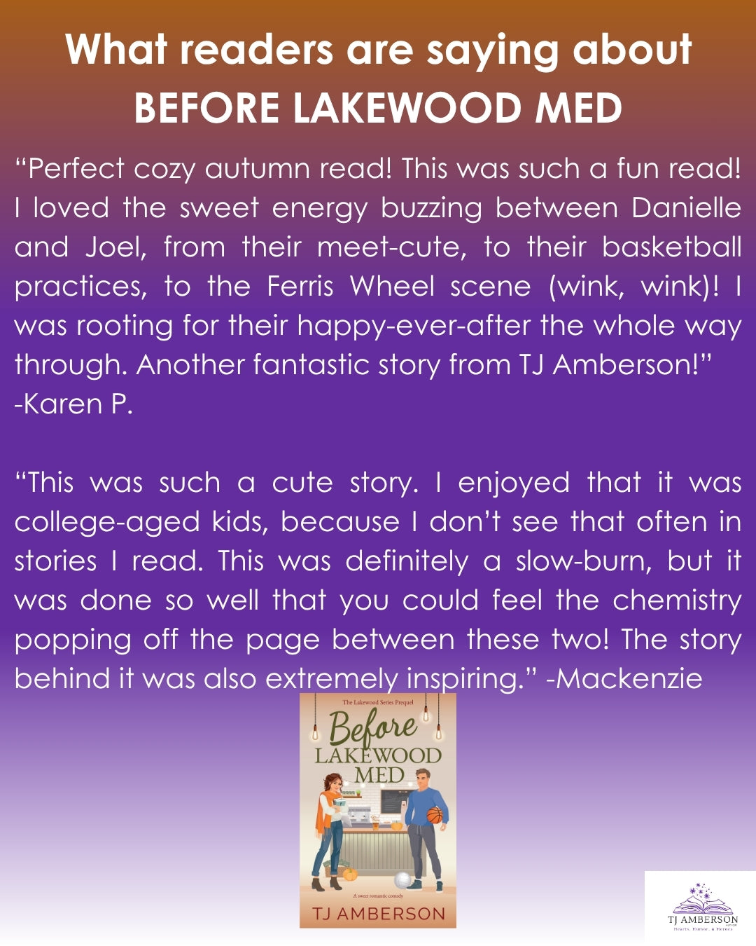 BEFORE LAKEWOOD MED (The Lakewood Series Prequel) by TJ Amberson - eBook