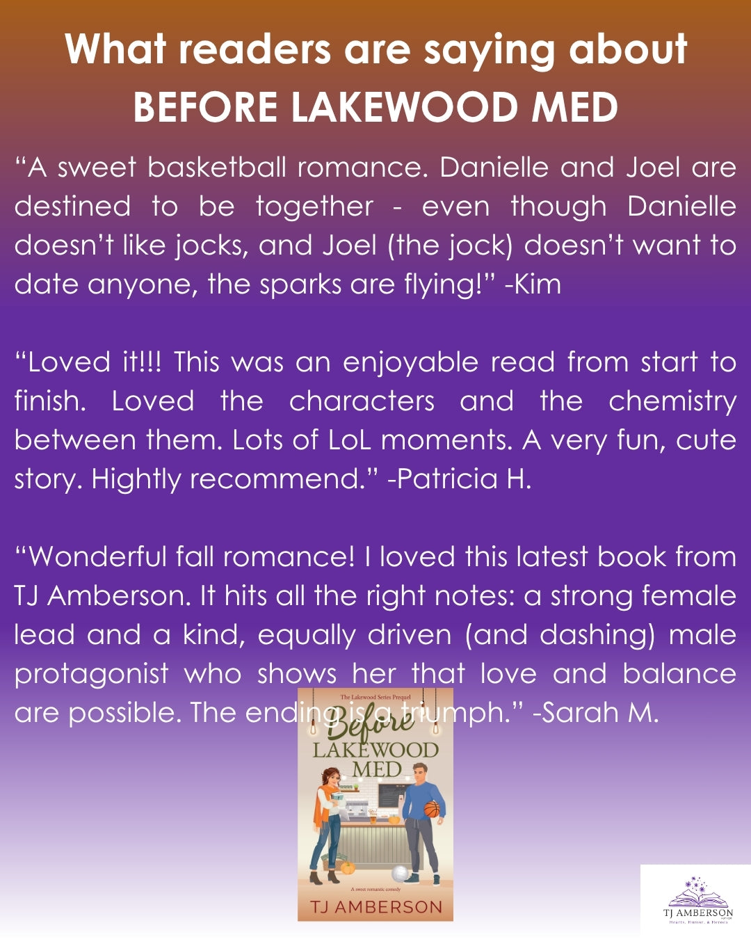 BEFORE LAKEWOOD MED (The Lakewood Series Prequel) by TJ Amberson - eBook